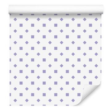 Tapeta Pike bele barve, zgornji del bel za dnevno sobo in spalnico 50x1000 cm