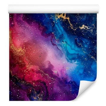 Črnilo modro-vijolična tapeta, indigo ozadje za dnevno sobo in spalnico 50x1000
