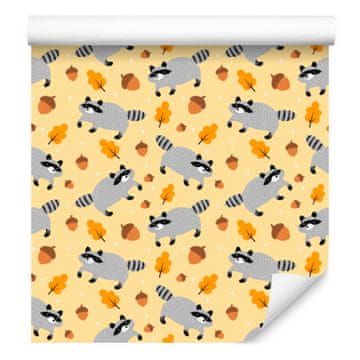Fototapeta Foxs Cream and Gold za dnevno sobo in spalnico 50x1000 cm