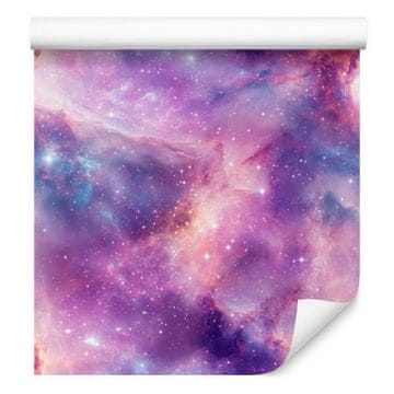 Akvarelna tapeta Galaxy Vijolična, vijolična in sivka 50x1000 cm
