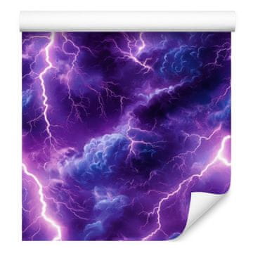 Akvarelna tapeta Galaxy Vijolična, Center Purple 50x1000 cm