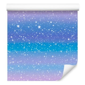 Akvarelna tapeta Galaxy Blue, Azure Center 50x1000 cm