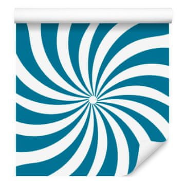 Hipi tapeta ozadje turkizno in belo, turkizno ozadje 50x1000 cm