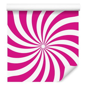 Hipi vijolična tapeta za dnevno sobo in spalnico 50x1000 cm