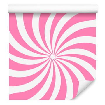 Hipi tapeta ozadje pudrasto roza za dnevno sobo in spalnico 50x1000 cm