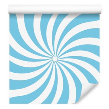 Hipi tapeta ozadje azurno in belo, azurno ozadje 50x1000 cm