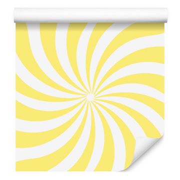 Kremna tapeta s hipi ozadjem za dnevno sobo in spalnico 50x1000 cm