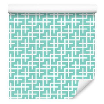 Tapeta z geometrijskim vzorcem mete za dnevno sobo in spalnico 50x1000 cm