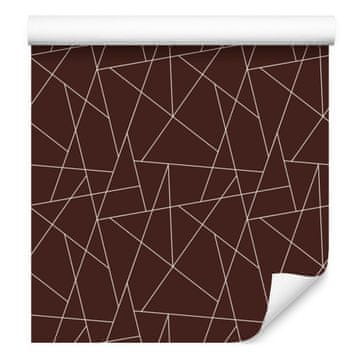 Bordo tapeta z geometrijskim vzorcem za dnevno sobo in spalnico 50x1000 cm