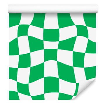 Fototapeta Casual Cardboard Green za dnevno sobo in spalnico 50x1000 cm