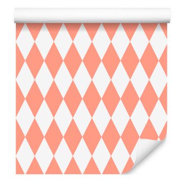 Tapeta Harlequin Diamonds Coral za dnevno sobo in spalnico 50x1000 cm