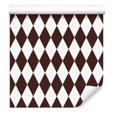 Tapeta Harlequin Diamonds svetlo siva in bela 50x1000 cm