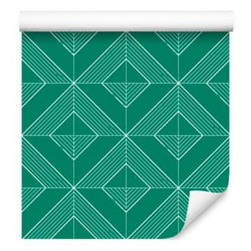 Geometrična tapeta z rombi in morjem, morsko ozadje 50x1000 cm
