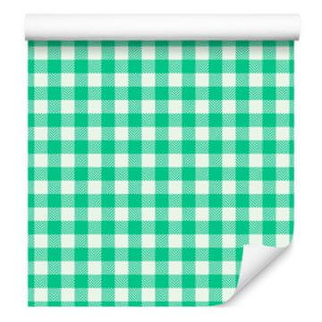 Tapeta iz blaga z vzorcem metine ozadja, Mint Center 50x1000 cm