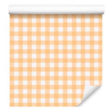 Tapeta iz blaga z vzorcem, krem ozadje, kremna sredina za dnevno sobo in spalnico 50x1000 cm