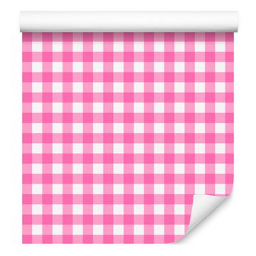 Tapeta z vzorcem blaga v pudrasto roza barvi, ozadje v pudrasto roza barvi 50x1000 cm