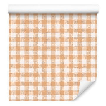 Tapeta iz blaga z vzorcem krem zgornji del, krem spodnji del za dnevno sobo in spalnico 50x1000 cm