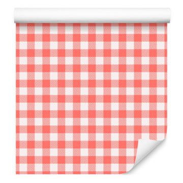 Tapeta z vzorcem koralnega blaga, prozorni detajli za dnevno sobo in spalnico 50x1000 cm