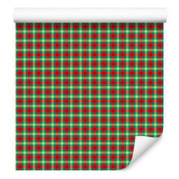 Vichy okrasta tapeta za dnevno sobo in spalnico 50x1000 cm