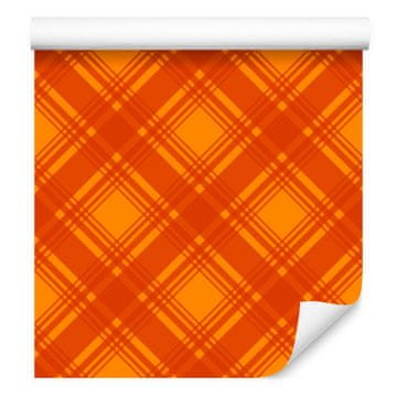 Noč čarovnic Karo tapeta breskva in oranžna 50x1000 cm