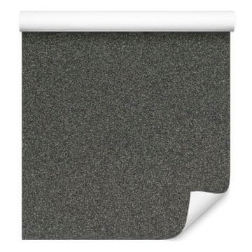 Grafitna bleščeča tapeta za dnevno sobo in spalnico 50x1000 cm