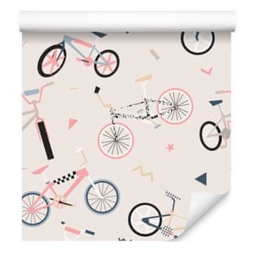 Fototapeta Barvita BMX kolesa za dnevno sobo in spalnico 50x1000 cm