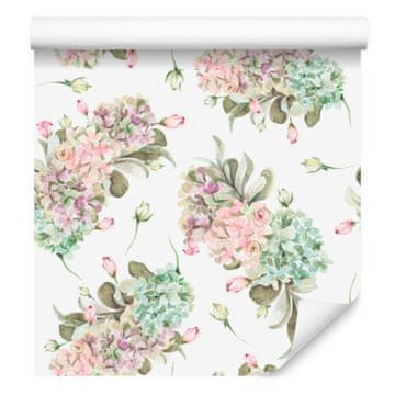 Tapeta Pastel Roses za dnevno sobo in spalnico 50x1000 cm