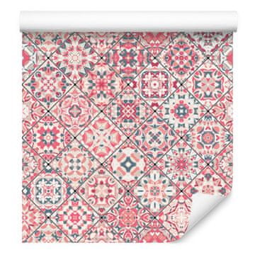 Barvita mozaična tapeta v orientalskem slogu za dnevno sobo in spalnico 50x1000 cm