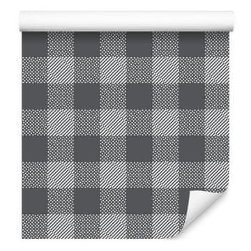 Modernistična abstraktna mrežasta tapeta za dnevno sobo in spalnico 50x1000 cm