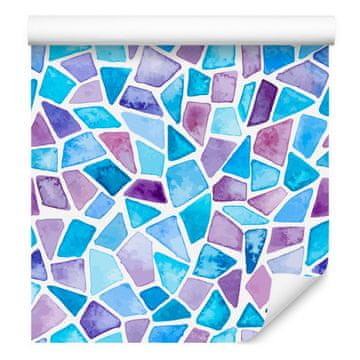 Geometrijske in mozaične tapete za dnevno sobo in spalnico 50x1000 cm