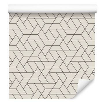 Tapeta z modernim geometrijskim vzorcem za dnevno sobo in spalnico 50x1000 cm