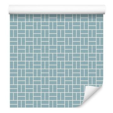Tapeta z geometrijskim retro vzorcem za dnevno sobo in spalnico 50x1000 cm