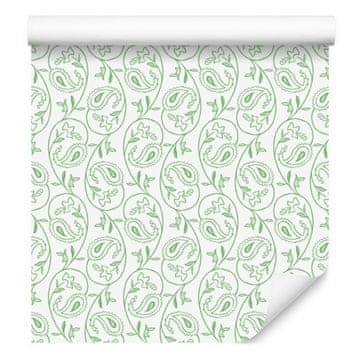 Paisley bela tapeta 50x1000 cm