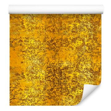 Tapeta Starano Zlato, Zlata in Rumena, Zlato Ozadje, 50x1000 cm
