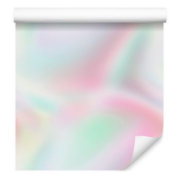 Ozadje tapete z belim gradientom, svetlo sivo ozadje 50x1000 cm