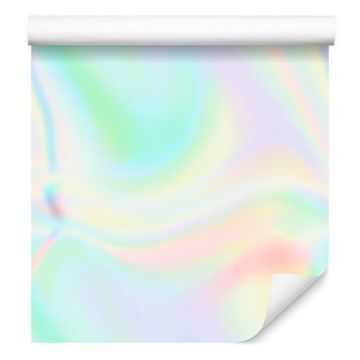 Ozadje tapete z belim, metinim in kremnim gradientom 50x1000 cm