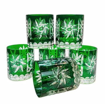 Marika Kozarci za viski crystal emerald 280 ml, mlinček za olive