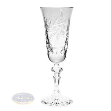 Marika crystal kristalni kozarci za šampanjec, mlinček, 150 ml, 6 kosov.