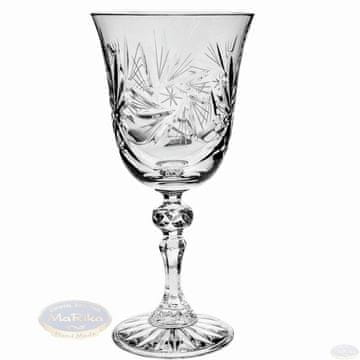 Marika Kristalni kozarci za vino 220 ml Grinder - ročno izdelani, registrirana blagovna znamka