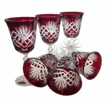 Marika Kozarci za vino Ruby Crystal 220 ml z vonjem ananasa