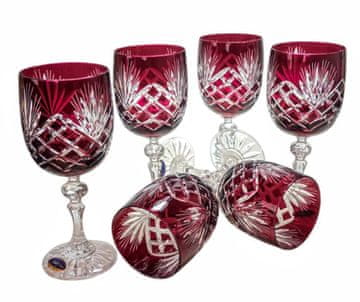 Marika Kozarci za vino Ruby Crystal 240 ml z vonjem ananasa
