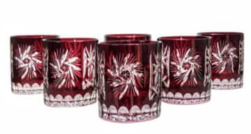 Marika Kozarci za viski Ruby Crystal 280 ml, mlinček za olive
