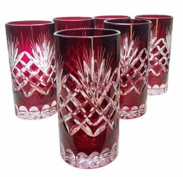 Marika Ruby Crystal kozarci za vodo in pijačo 320 ml ananas