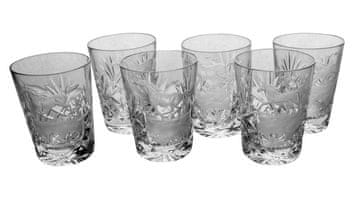 Marika Kristalni kozarec za vodko z graviranim motivom konja 80 ml