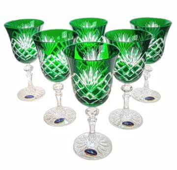 Marika Kozarci za vino Emerald Crystal 220 ml z vonjem ananasa