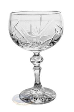 Marika Kristalni kozarci za šampanjec 150ml Frozen Leaf