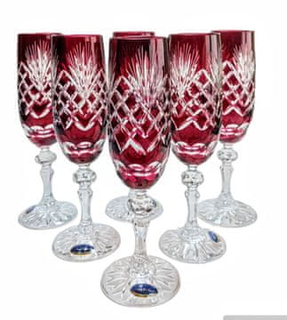 Marika Kozarci za šampanjec Ruby Crystal 150 ml z ananasom