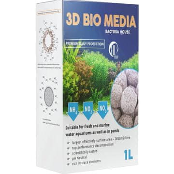 3D BIO Media - bakterijska hišica 1 liter