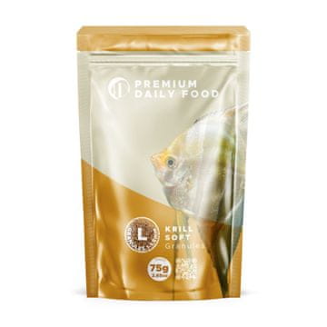 KRILL mehke granule 75 g L