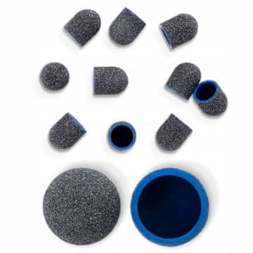 Aba Group Brusilni nastavki za pedikuro, granulacija 10 mm, 120 - 10 kosov.